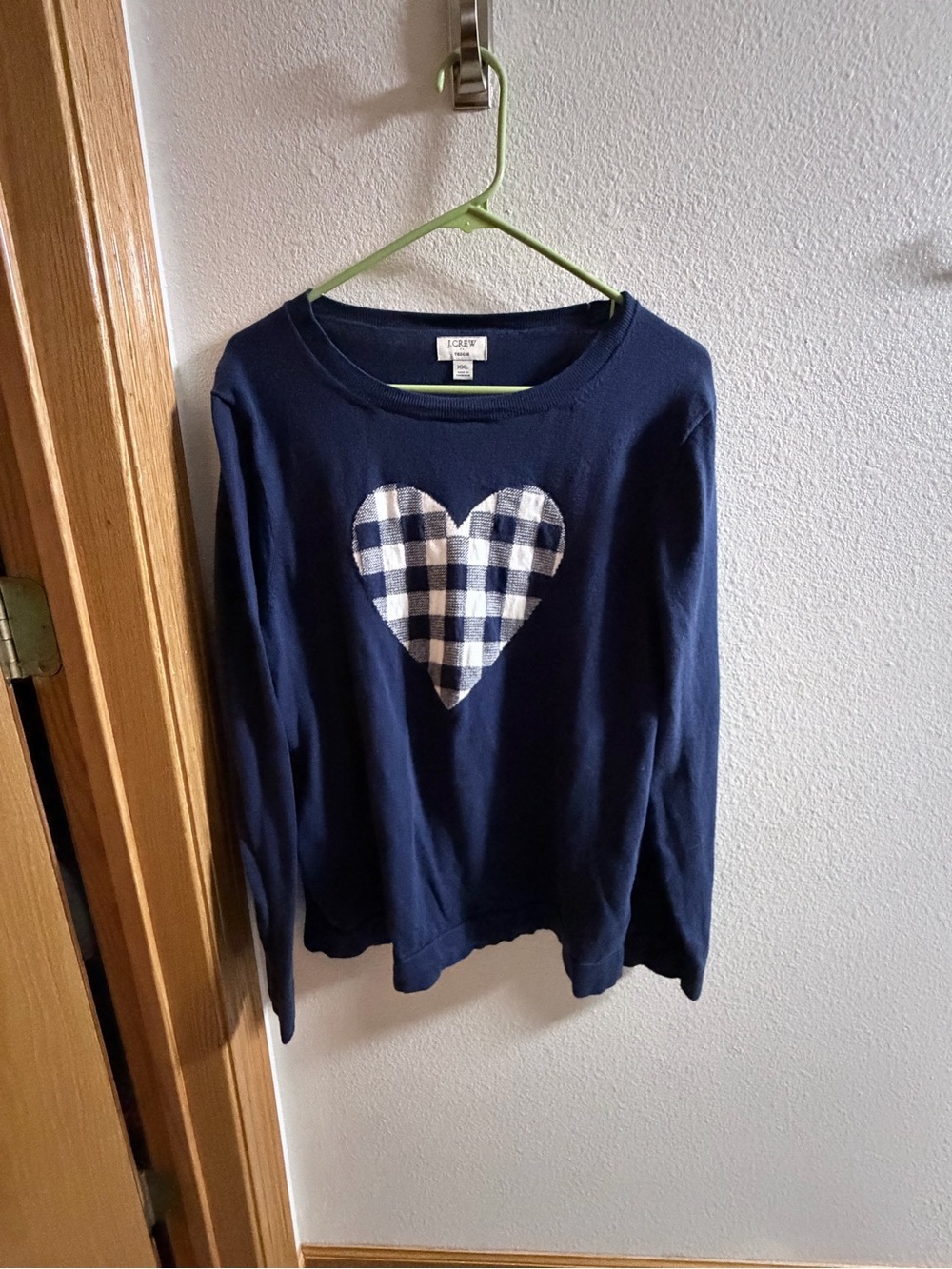 jcrew sweater womens heart